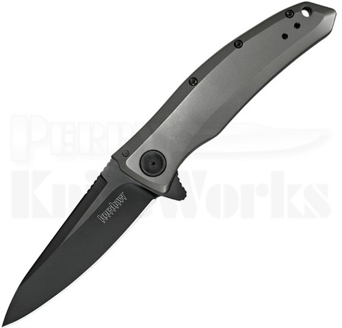 Kershaw Grid Assisted Opening Framelock Flipper Knife (Black)